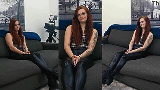 Daisy Maires' Wet Pussy Takes First Anal Creampie in XXX Casting Interview.