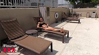 margarita lopez 19yo takes two bbc in pool threesome