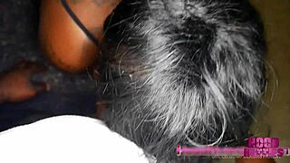 hood chick with thick ass gets fucked hard by muscular dude 😈 big black cock deep