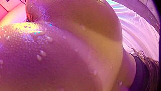 Japanese stepdaughter rides daddy doggystyle, uncensored cum on ass