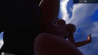 hey check this curvy black milf indra in halloween wolf costume fucking hard and squirting wild 😈🍆💦