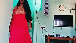 Tamil college coed strips seductively ripping clothes off in hot private video reveal