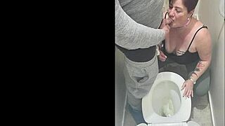 amateur milf toilet piss fails hilariously