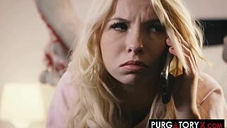 Kenzie Reeves and Haley Reed seduce in PurgatoryX game bending for doggystyle deepthroat
