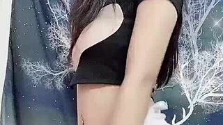 sexy vietnamese girl shakes ass in private dance session part 1