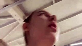 Crazy Gym Squirting Teen Fucks Wild!