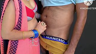 Bhabhi Gets Hard Rough Fuck in Just Her Bra