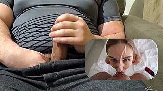 stepsister kira nude wrestling turns into taboo pov masturbation with my big cock