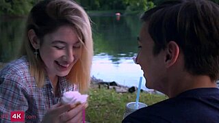 tattooed teen 18+ loves bf drilling shaved pussy cowgirl blowjob facial cumshot