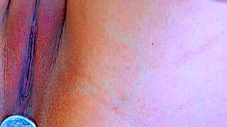 Peek At This Young Asian's Shaved Wet Pussy Close-Up Orgasm