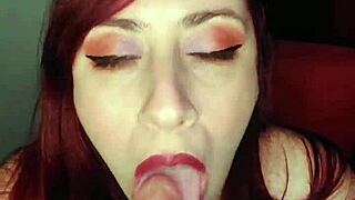 Pretty Redhead Latina Secretary Flashes Tits JOI Dirty Talk Argentina
