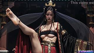 AI 3D Korean Failgrace SFW Rendering Turns Wild NSFW