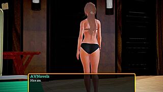 my new family plays erotic futanari games with big tits