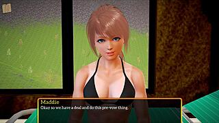 my new family plays erotic futanari games with big tits