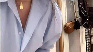 23 year old spanish girl skirt upskirt voyeur tease revealed