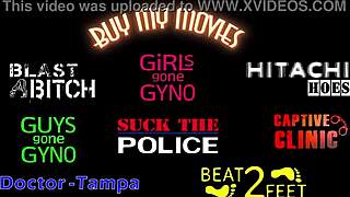 Freshman Cums Hard from Doctor's Hitachi in Tampa!