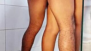 First-Time Bathroom Pound with Roommate Teen Sparks Forbidden Heat