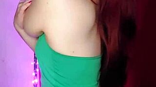 Pretty Redhead Latina Secretary Flashes Tits JOI Dirty Talk Argentina