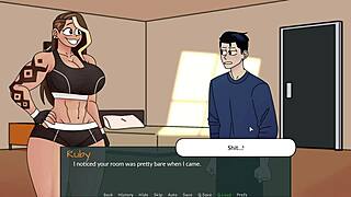 lockdown dom bangs sleeping fat ass bbw roommate part 3