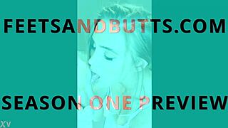 Sexy Teen Toes and Feet Worshiped in Fetish Play