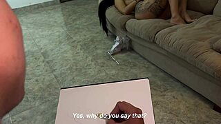 muscular artist hard for busty milf angel cruz silvana lee