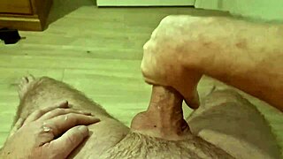 daddy unloads thick cum all over workout bench closeup 4k