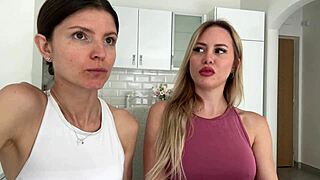 Blonde Beauties Gina Gerson Maya Rose Tease Dirty Talk Sex