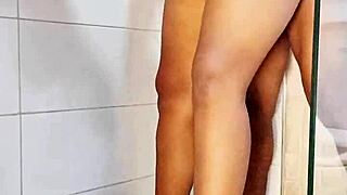 First-Time Bathroom Pound with Roommate Teen Sparks Forbidden Heat