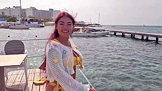 i fucked beach stranger alejandra palacios doggystyle till she orgasmed hard