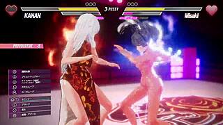 lesbian game turns wild with intense pussy play