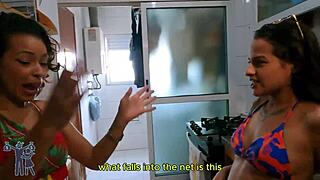 Horny Brazilian Lesbians Bitch Out Without Men Handjob Femdom Fun