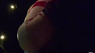 lil d pounds christmas slut's ass in car cumshot