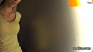 Raw Passion as Czech Teen 18+ Stripped and Anal Drilled Hard in Mall POV