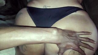 chubby ebony bbw gets monster black cock bareback in sauna