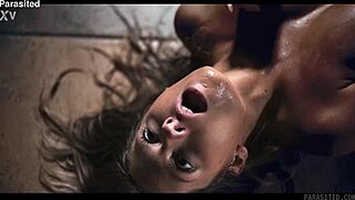 hey this tiny chick rides that huge monster cock cowgirl style addicted to femdom feet fucking