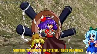 suika and cirno's futanari touhou parody choice explodes wild!
