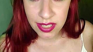 your redhead aunt teaches sex basics jerk off like champ part 1