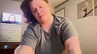 Chubby redhead milf gags on bwc deepthroat choking till homemade cum swallow compilation