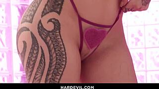 Big tits Lacey Jayne begs monster cock assfucking atm rimjob pov creampie