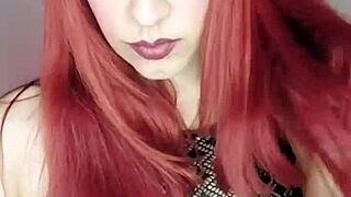 your redhead aunt teaches sex basics jerk off like champ part 1