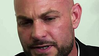 busty blonde babe bangs boss for promotion in office