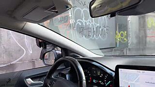 Curvy Brunette Tourist Invites Stranger Home for Big Cock Cowgirl Ride and Squirting Orgasm