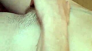 three girlfriends finger hairy pussies in hostel kitchen close-up