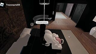 Watch this femboy get his ass pounded raw by his big black papi's monster cock