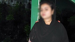 indian bangla girlfriend gets rough outdoor fuck with boss