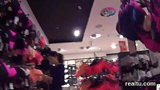 Raw Passion as Czech Teen 18+ Stripped and Anal Drilled Hard in Mall POV