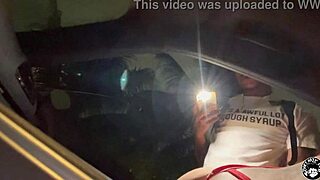 lil d pounds christmas slut's ass in car cumshot