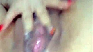 busty milf crams chinese balls in huge ass anally?