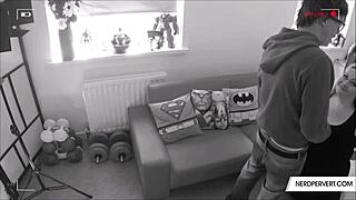 kaz cairns nerdy aussie gives sloppy pov blowjob and fucks hard