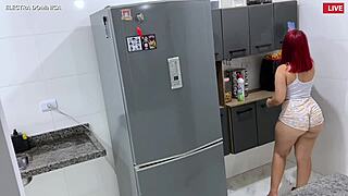 big ass maid teased me in mini shorts i got so horny
